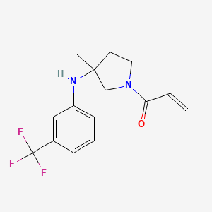 Chemical structure of MYF-01-37