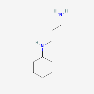 Chemical structure of N-Cyclohexyl-1,3-propanediamine