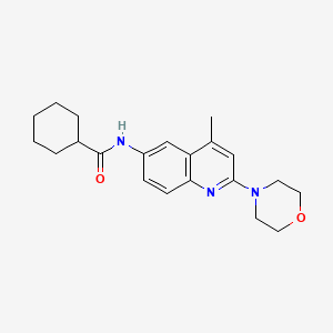Chemical structure of NCGC00092410