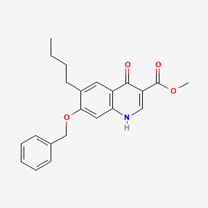 Chemical structure of Nequinate