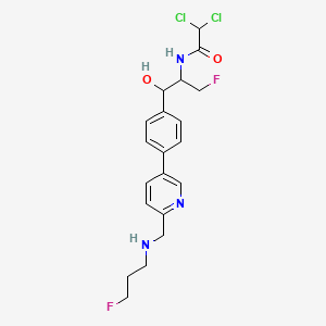 Chemical structure of NLX-204 hydrochloride