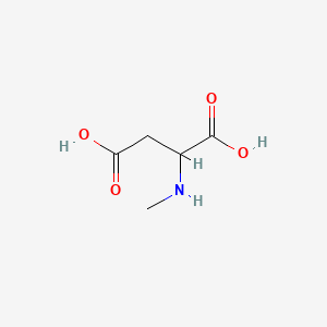 Chemical structure of N-Methylaspartic acid