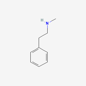 Chemical structure of N-Methylphenethylamine