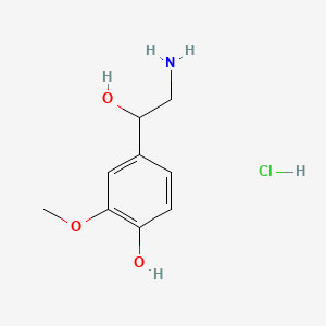 Chemical structure of Normetanephrine hydrochloride
