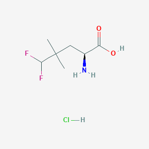 Chemical structure of NV-5138 hydrochloride