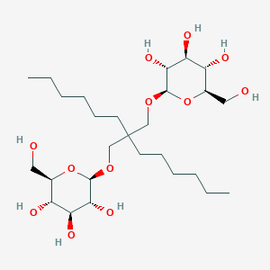 Chemical structure of Octyl glucose neopentyl glycol