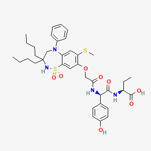 Chemical structure of Odevixibat
