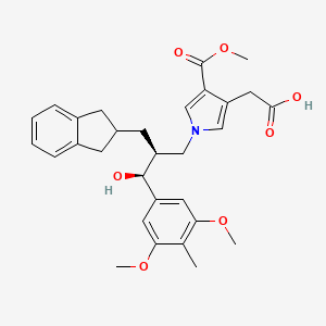 Chemical structure of ONO-9780307