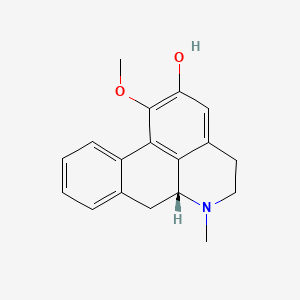 Chemical structure of O-Nornuciferine