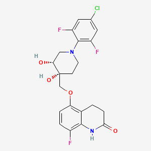 Chemical structure of OPC-167832