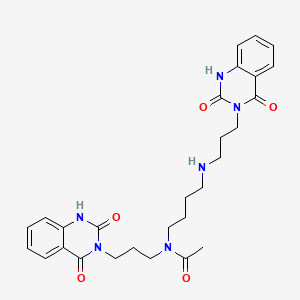 Chemical structure of Otaplimastat
