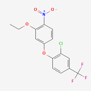 Chemical structure of Oxyfluorfen