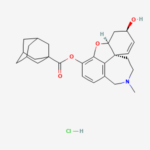Chemical structure of P11149