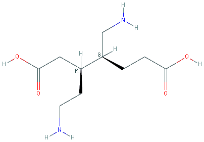 Chemical structure of PB1