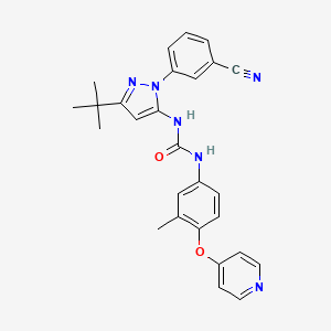 Chemical structure of PF-05381941