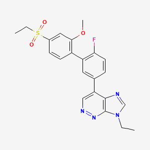Chemical structure of Darigabat