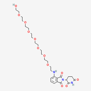Chemical structure of Pom-8PEG