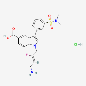 Chemical structure of PXS-5120A