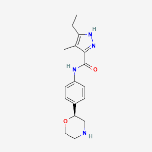 Chemical structure of Ralmitaront