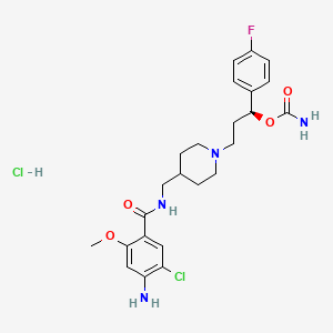 Chemical structure of Relenopride hydrochloride