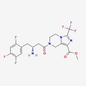 Chemical structure of Retagliptin