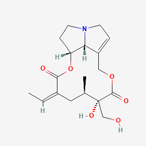 Chemical structure of Retrorsine