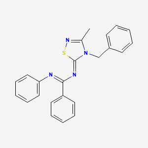 Chemical structure of RNF5 inhibitor inh-02