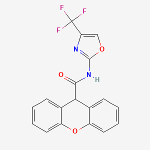 Chemical structure of RO0711401