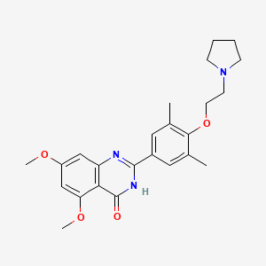 Chemical structure of RVX-297