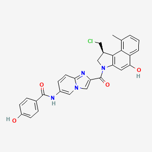 Chemical structure of Seco-DUBA