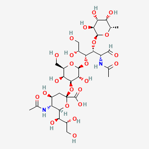 Chemical structure of Sialyl-Lewis X