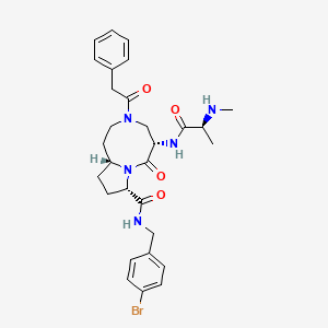 Chemical structure of SM-1295