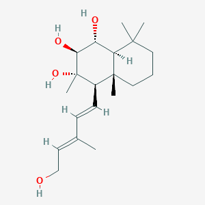 Chemical structure of Sterebin E