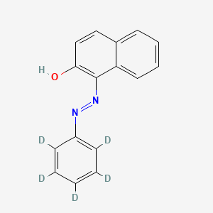 Chemical structure of Sudan I-d5