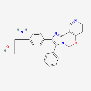 Chemical structure of TAS-117
