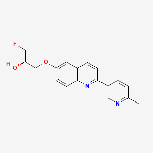 Chemical structure of THK-5470