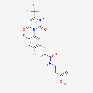 Chemical structure of Tiafenacil
