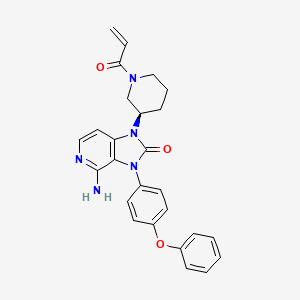 Chemical structure of Tolebrutinib