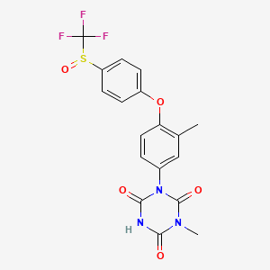 Chemical structure of Toltrazuril sulfoxide