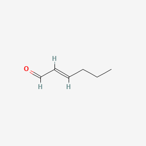 Chemical structure of Trans-2-Hexenal