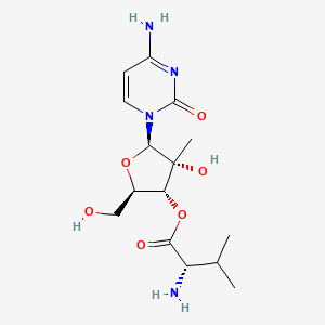 Chemical structure of Valopicitabine