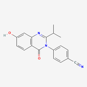 Chemical structure of Libvatrep