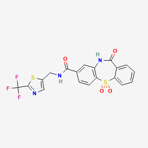 Chemical structure of Vebicorvir
