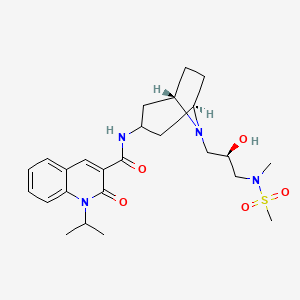 Chemical structure of Velusetrag