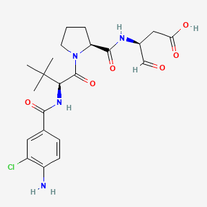 Chemical structure of VRT-043198