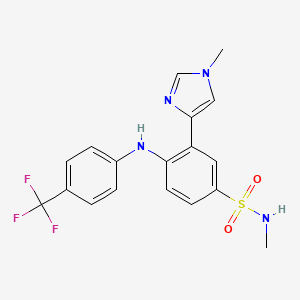 Chemical structure of VT103