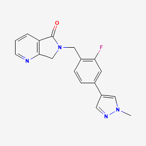 Chemical structure of VU0453595