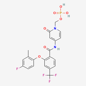 Chemical structure of VX-150