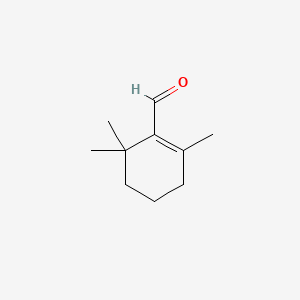 Chemical structure of β-Cyclocitral