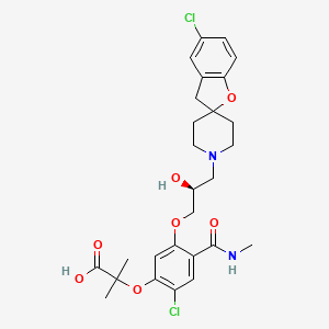 Chemical structure of AZD-4818